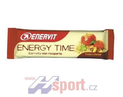 Enervit Energy Time 27g (čokoládová poleva), 35g (bez polevy)