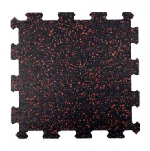 Sportovní podlaha Puzzle 8 mm, 50 x 50 cm - barevný vsyp 20%