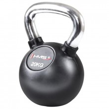 Kettlebell s chromovou rukojetí HMS 20 kg