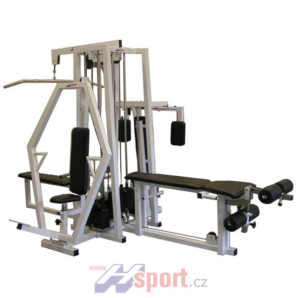 MULTIFUNKČNÍ POSILOVACÍ VĚŽ - 4 stanoviště