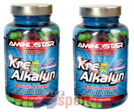Aminostar Kre-Alkalyn 240cps + 120cps zdarma
