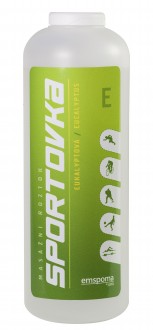 Masážní roztok Sportovka eukalyptová E 550 ml
