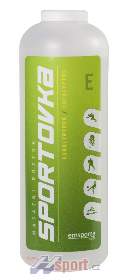 Masážní roztok Sportovka eukalyptová E 550 ml