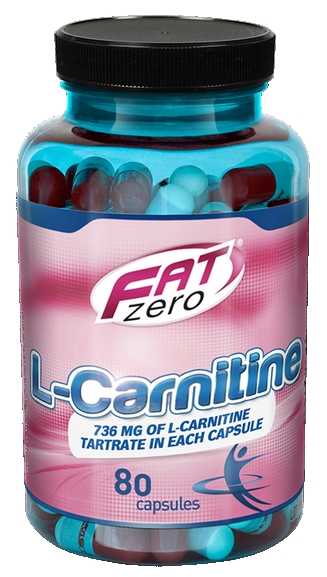 Aminostar L-Carnitine 736 mg 60cps + 20cps ZDARMA