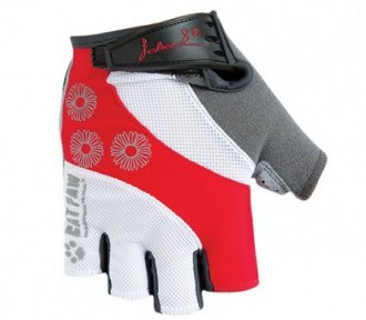 Dámské cyklistické rukavice Polednik Daisy červené