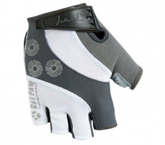 Dámské cyklistické rukavice Polednik Daisy šedé