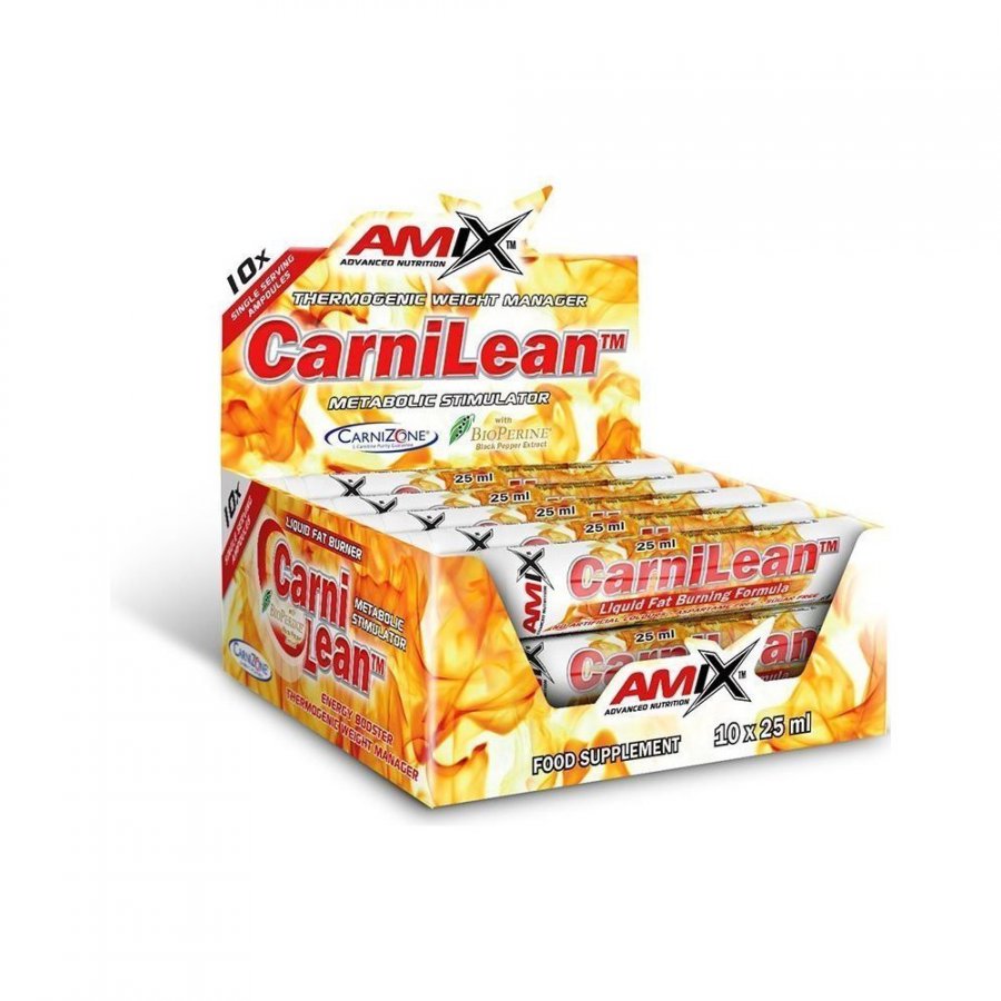 Amix Nutrition Amix CarniLean ampulla 25 ml 10 pcs BOX - pomeranč červený