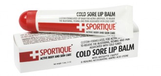 Sportique Cold Sore Balm 15ml - Lip balm na opary a při nachlazení