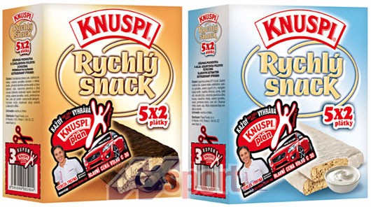 KNUSPI RYCHLÝ SNACK 4 x 24 g