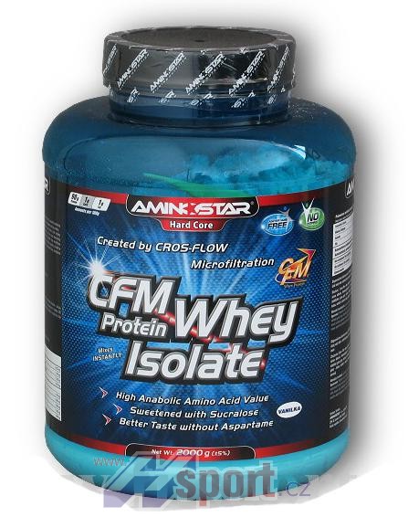 CFM WHEY PROTEIN ISOLATE 90 2000g - nová dóza