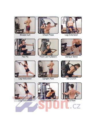 Posilovací věž Insportline G5S Body-Solid Home Gym