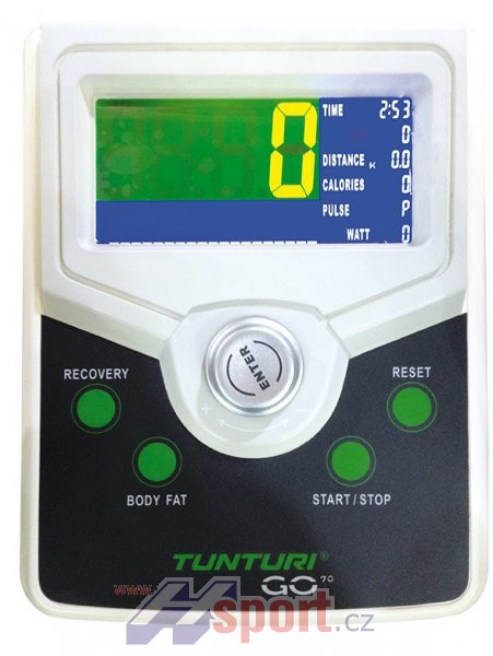 Eliptický trenažer Tunturi GO - Cross Rear GO 70 - computer