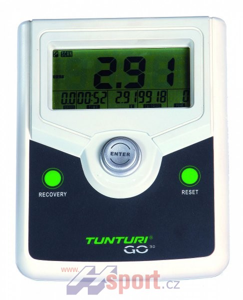 Eliptický trenažér Tunturi GO - Cross Rear GO 3 - computer