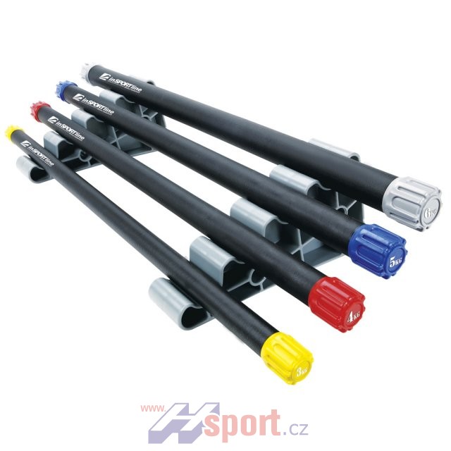 Sada tyčí na aerobic 3,4,5,6 kg