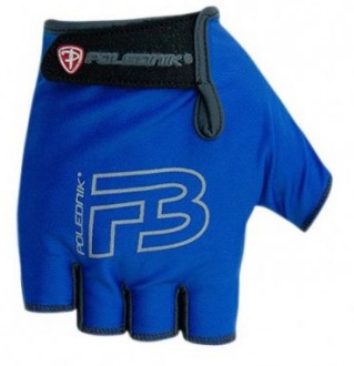 Cyklistické rukavice Polednik F3 modré