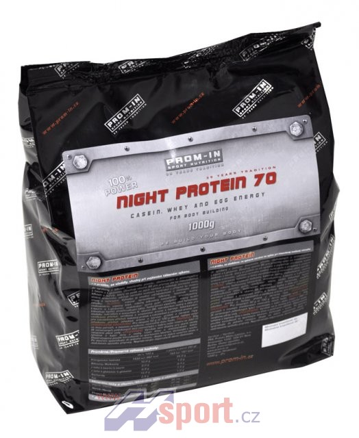 Prom-in Night protein 70 2000g + caffeine a shaker zdarma