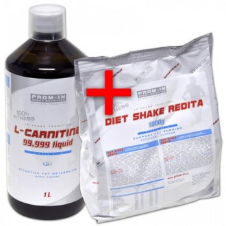 PROM-IN L-Carnitin 99.999mg liquid + REDITA 1000g zdarma