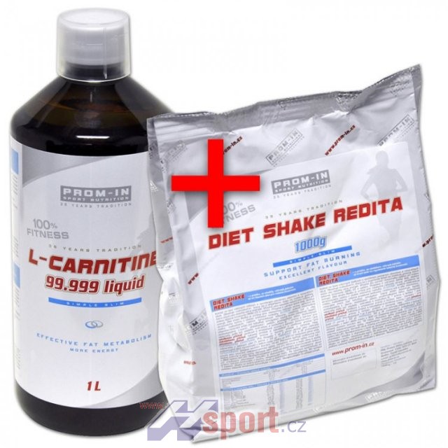 PROM-IN L-Carnitin 99.999mg liquid + REDITA 1000g zdarma