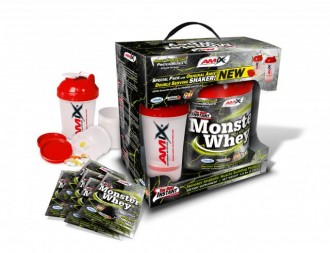 Amix Anabolic Monster Whey Protein 2200 g BOX + šejkr ZDARMA