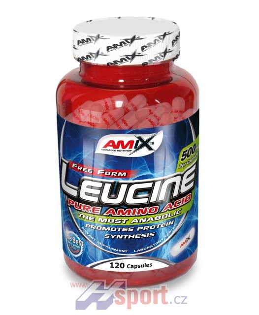 Amix L-Leucine PURE 500 mg - 120 cps