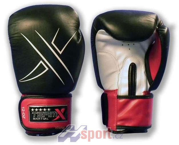 Rukavice TeamX LEON 14 oz - kůže