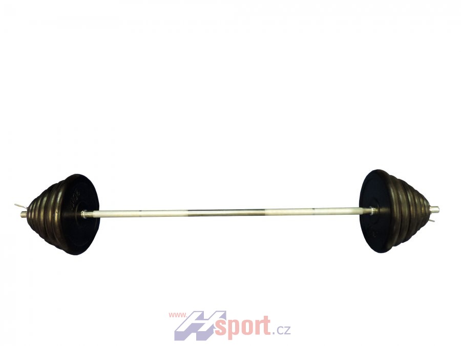 Činkový set 116 kg - guma