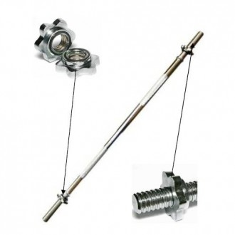 Obouruční osa 30/1800 mm - trapézový uzávěr