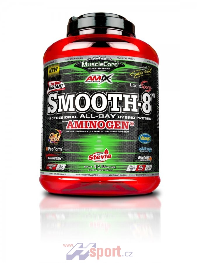 MuscleCore Smooth-8 Hybrid Protein 2300 g