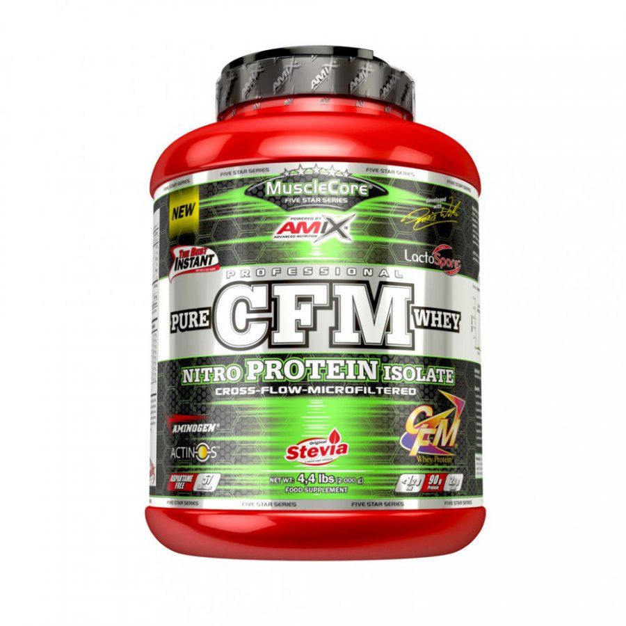 Amix Nutrition MuscleCore CFM Nitro Whey with ActiNOS 2000 g - milk vanilla