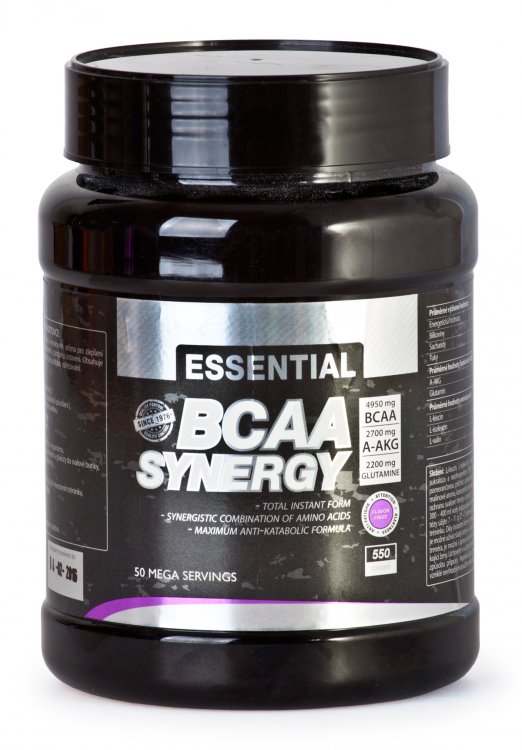 Prom-in Essential BCAA Synergy 550 g - zelené jablko
