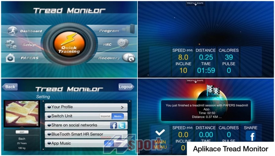 Běžecký pás Insportline Borra