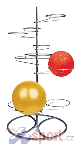 Stojan na gymnastické míče