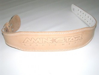 FITNESS OPASEK KOŽENÝ