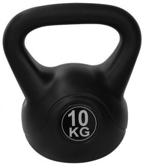 Plastový kettlebell 10 kg