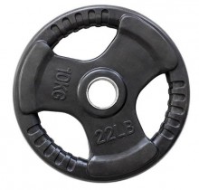 Olympijský kotouč Attack pogumovaný 10 kg