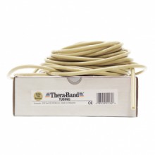 Guma na cvičení TheraBand Tubing 30,5 m béžová