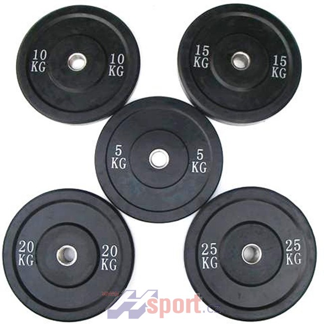 Sada závaží Attack Bumper Plate 150 kg