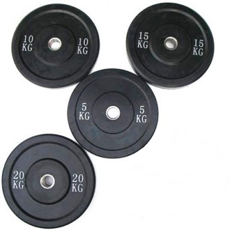 Sada závaží Attack Bumper Plate 100 kg