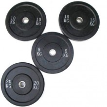 Sada závaží Attack Bumper Plate 100 kg