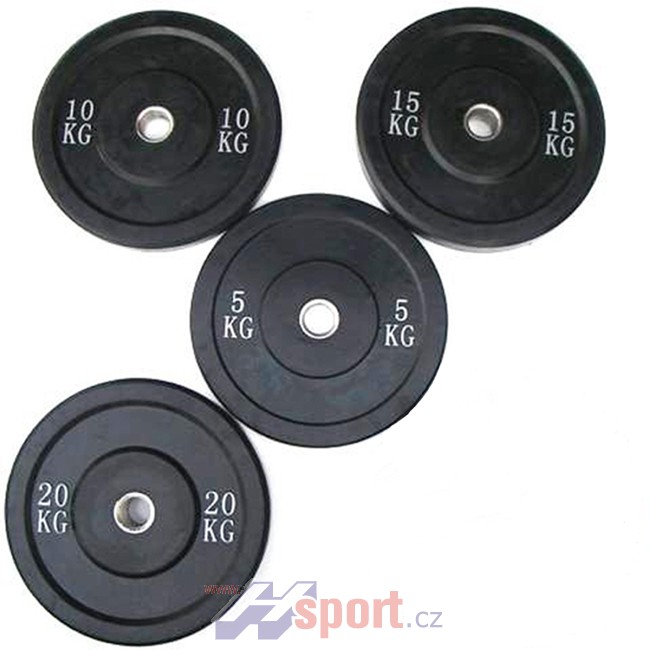 Sada závaží Attack Bumper Plate 100 kg