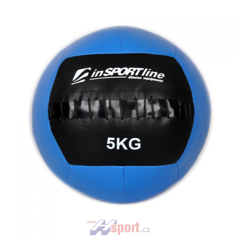 Posilovací míč Insportline Wall ball 5 kg