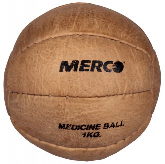 Kožený medicinbal Retro 3 kg