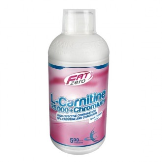 Aminostar L-Carnitine 25000 + Chromium  500ml