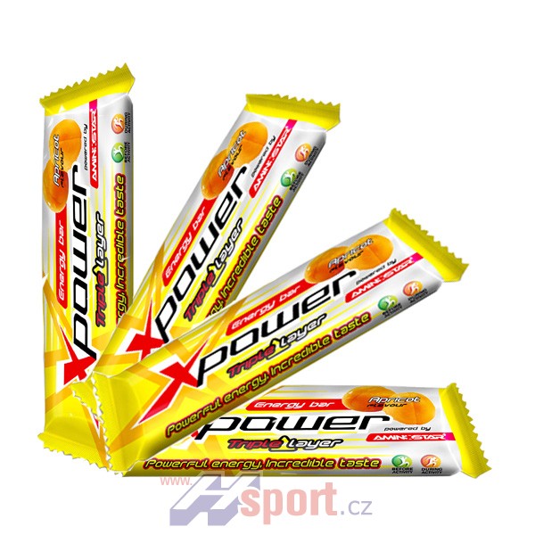 Xpower Energy bar TRIPLE LAYER 2+1 ZDARMA