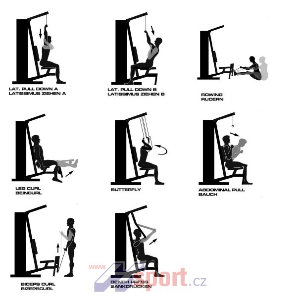 Posilovací věž Finnlo Autark 600