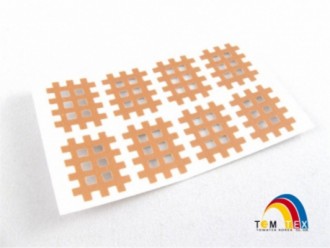 Cross tejp Temtex - Classic 2,1 x 2,7 cm - 8 ks