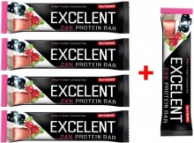 Nutrend Excelent Protein Bar 85 g 4+1 zdarma