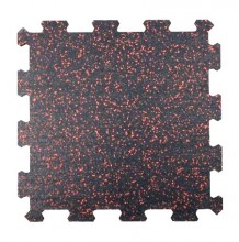 Sportovní podlaha Puzzle 8 mm, 50 x 50 cm - barevný vsyp 40%