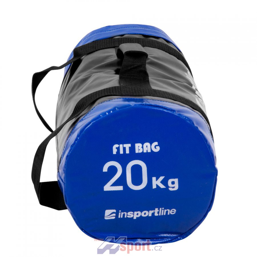 Vak na posilování s úchopy inSPORTline FitBag 20 kg