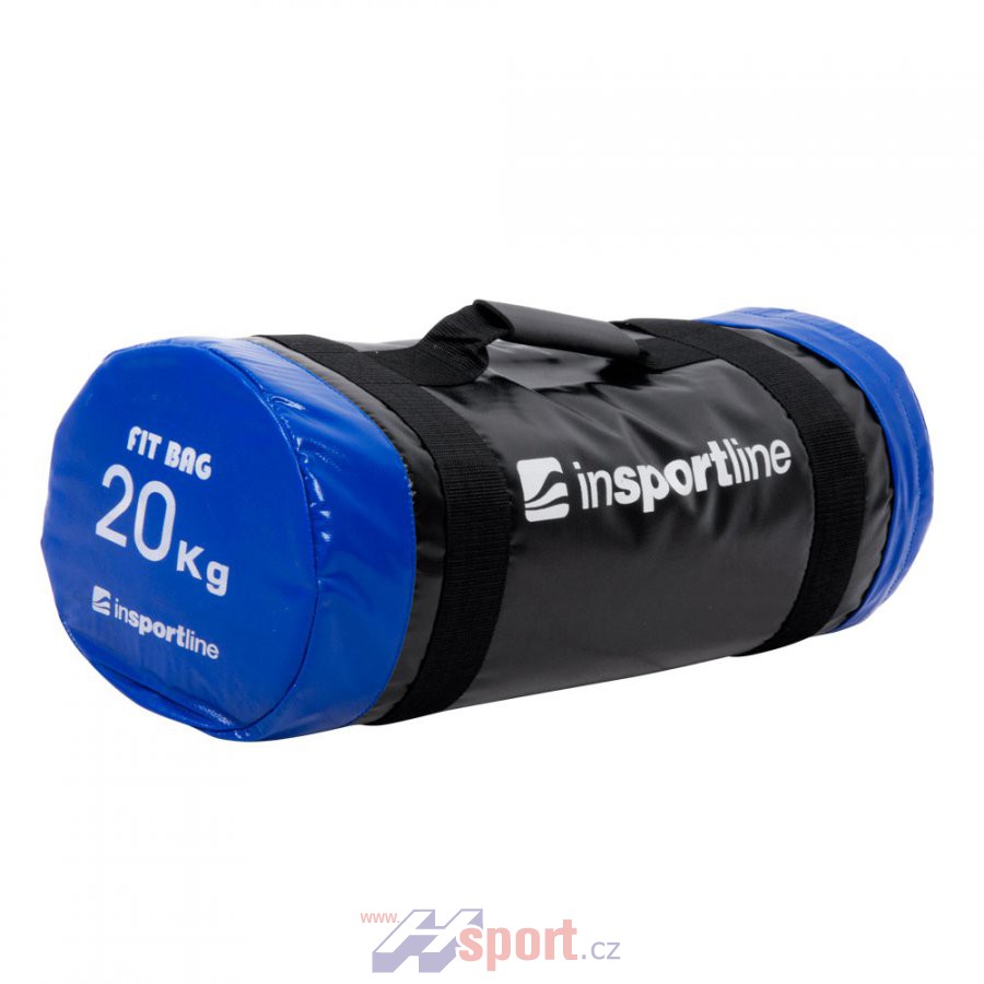 Vak na posilování s úchopy inSPORTline FitBag 20 kg